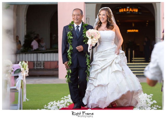 Wedding at Royal Hawaiian Hotel Waikiki