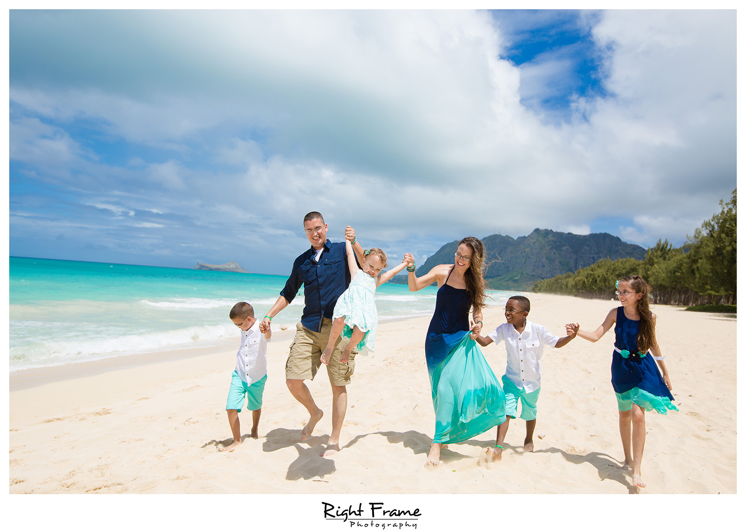 hawaii tourist family