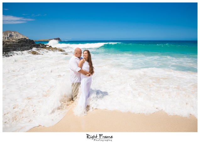 Oahu Engagement Photographer Makapuu Beach