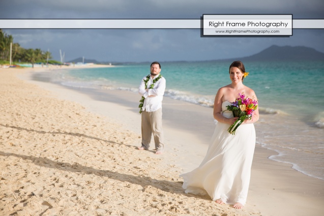 Lanikai Sunrise Beach Wedding Oahu Hawaii